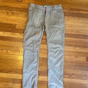 Taylor Stitch Chore Pants in Ash Boss Duck
